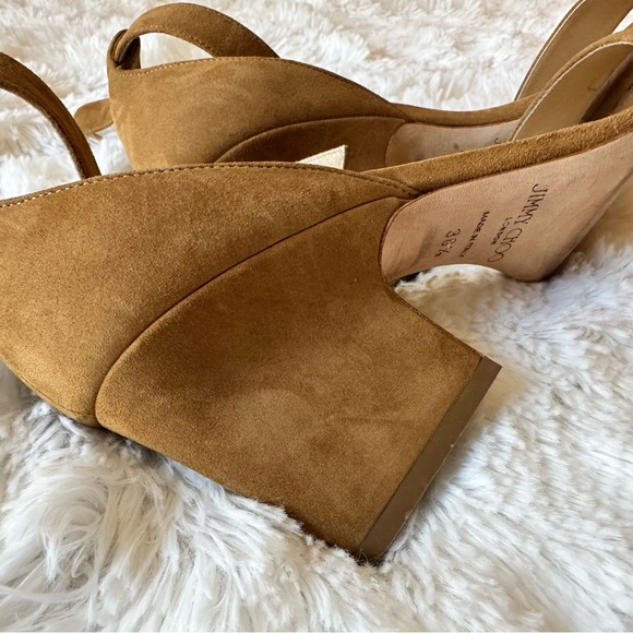 Jimmy Choo - Edina Suede Sandal - Picture 12 of 12